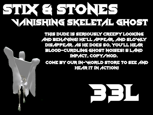 ~S&S~ Vanishing Skeletal Ghost