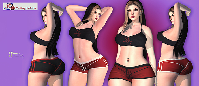 J.C & B.C sweat shorts