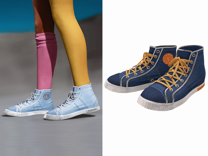 -[ vagrant ]- Alice Sneakers - Blue