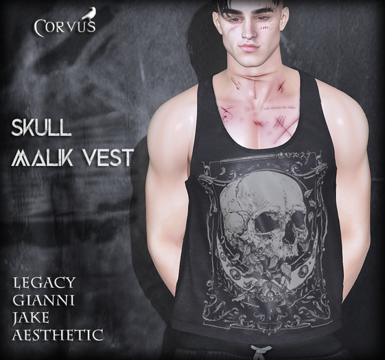 Corvus : Skull Malik Vest