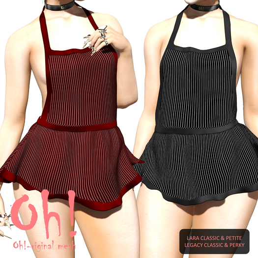 [Oh!] Apron Dress FATPACK