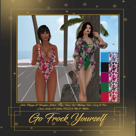 Tropical Breezes Swimsuit & Cover Up
