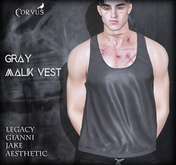 Corvus : Gray Malik Vest