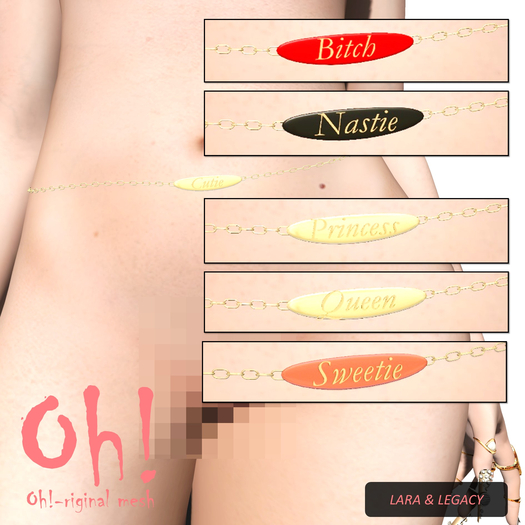 [Oh!] Belt Chain FATPACK