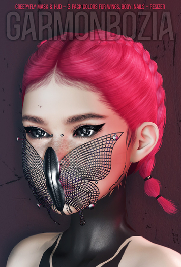 Garmonbozia ::: Creepyfly mask FANTASY pack 