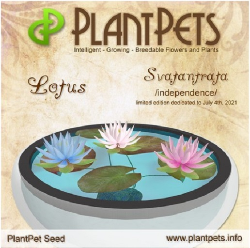 PlantPet Seed [Lotus *Svatantrata*]
