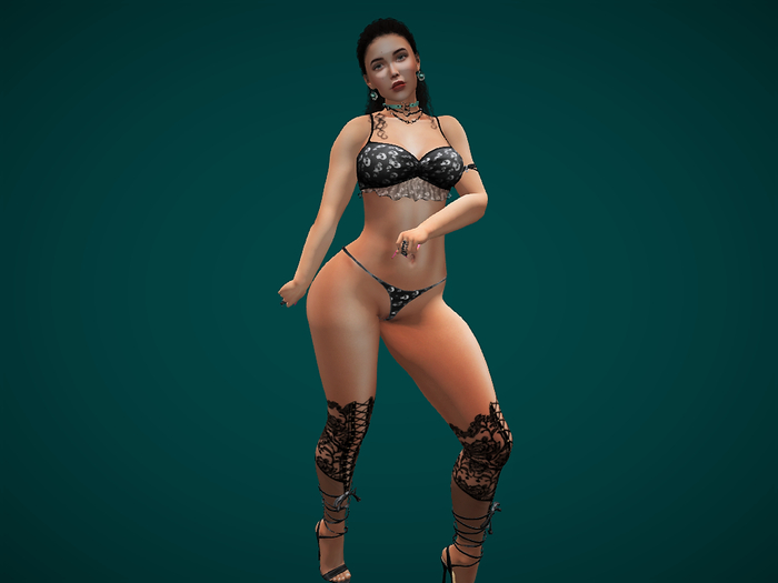 Shape Judith/Maitreya-Mesh-Body - Head - (Genus  Baby