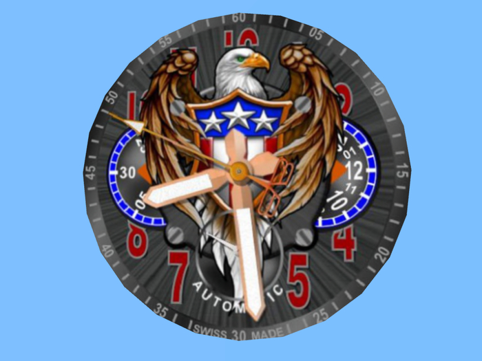 MAGA/Trump Wall Clock #8