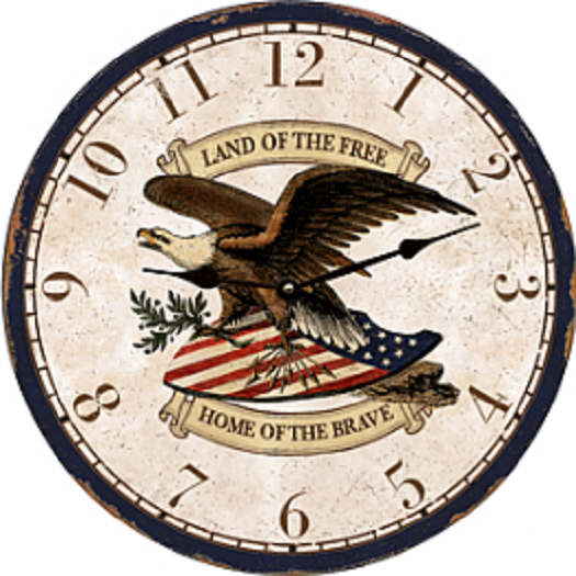 MAGA/Trump Wall Clock #7