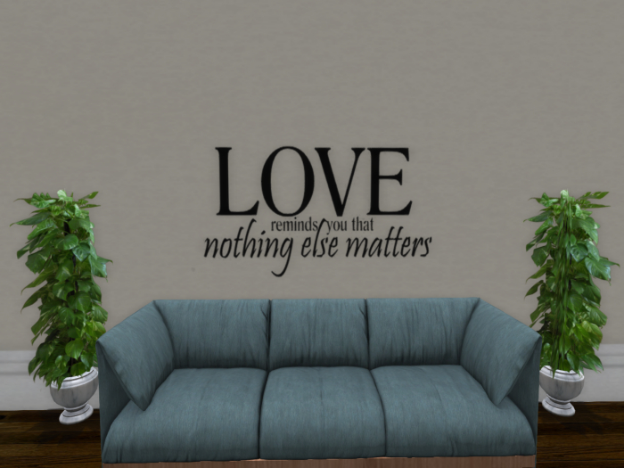 Vinyl Wall Lettering - Love Wall Decal - Wall Art