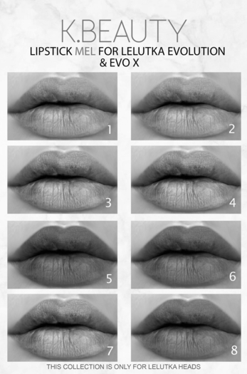 K.BEAUTY - DEMO MEL LIPS - LELUTKA EVO/3.1/X 