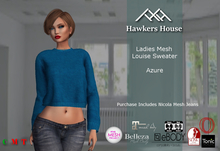 *HH* Ladies Mesh Louise Sweater Azure