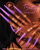 Taste- Bratty XL Coffin Nails