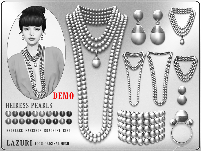 Lazuri Heiress Pearls DEMO