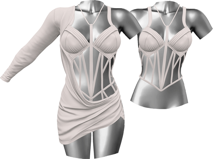 RIOT / Faline Dress - White