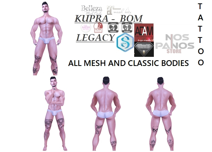 .:.NOS PANOS STORE.:. TATTOO PACK **BOM**