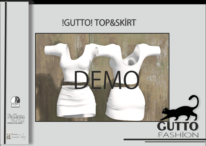 !GUTTO! TOP& SKIRT DEMO