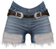 RIOT / Claire Cutoffs - Blue56
