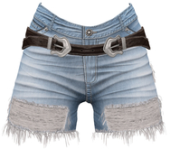 RIOT / Claire Cutoffs - Stonewash