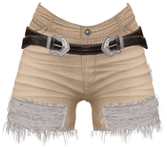 RIOT / Claire Cutoffs - Khaki