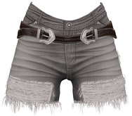 RIOT / Claire Cutoffs - Grey
