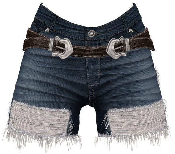 RIOT / Claire Cutoffs - Blue22