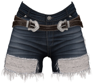 RIOT / Claire Cutoffs - Blue17