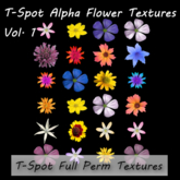 T-Spot Textures - Alpha Flowers Vol. 1 - Full Perm