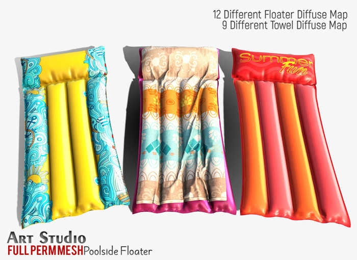 Art Studio.FULL PERM \\ Poolside Floater