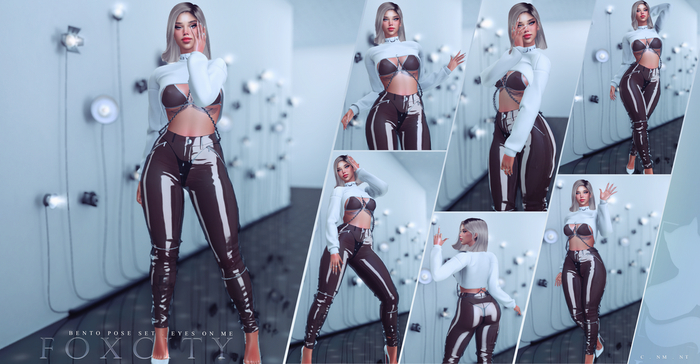 FOXCITY. Eyes On Me Bento Pose Set