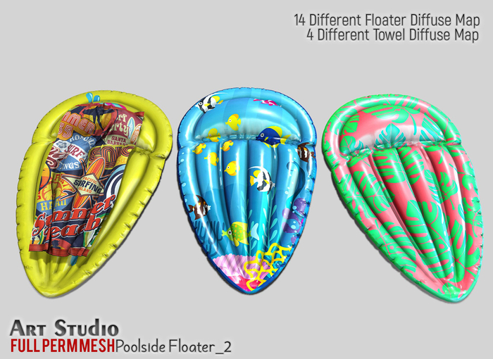 Art Studio.FULL PERM \\ Poolside Floater_2