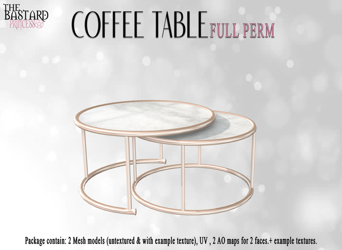 The Bastard Princess - Coffee Table FP