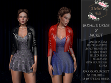 {AE} ROSALIE DRESS & JACKET Maitreya Petite Legacy Perky Freya