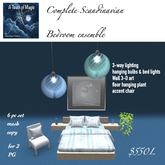 Complete Scandinavian Bedroom for 2 PG-Box