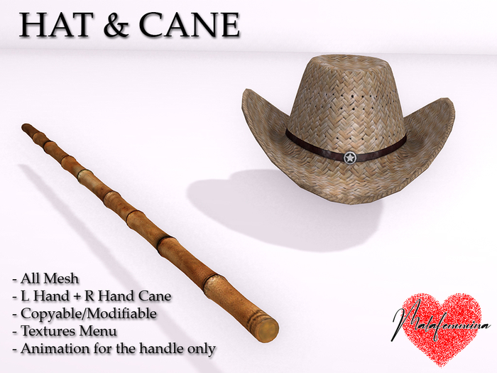 [MLF] WEARABLE HAT & CANE