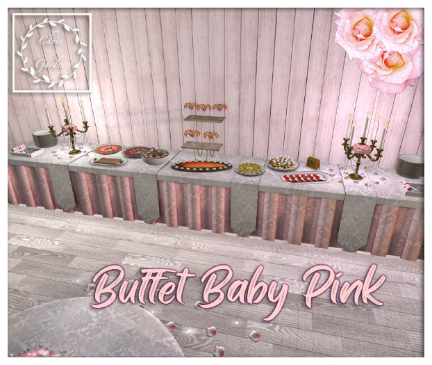 C*Buffet Baby Pink Roses