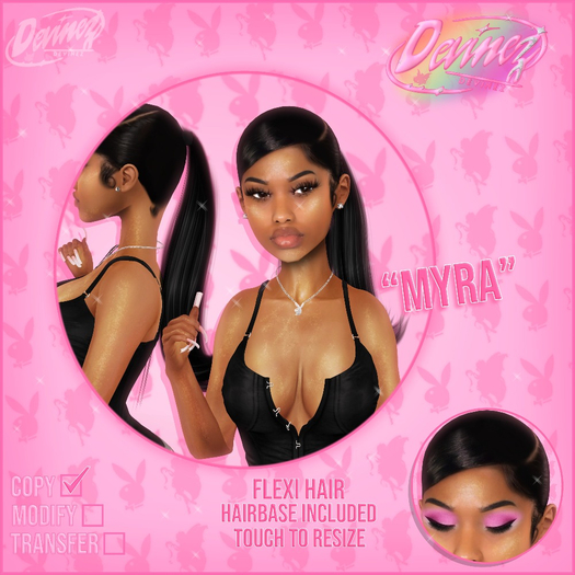 DEVINEZ - "Myra Ponytail"