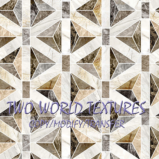 DEMO Stone Marble Mixed Star Inlay