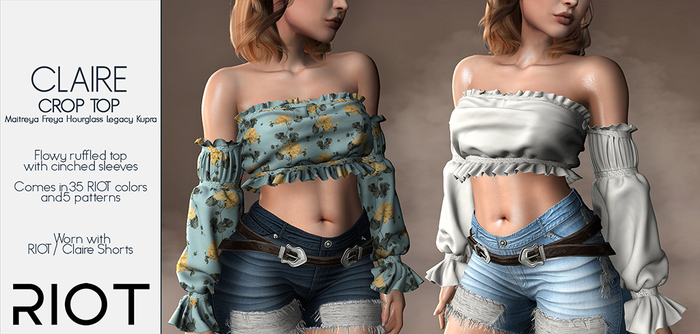 RIOT / Claire Top - Fatpack