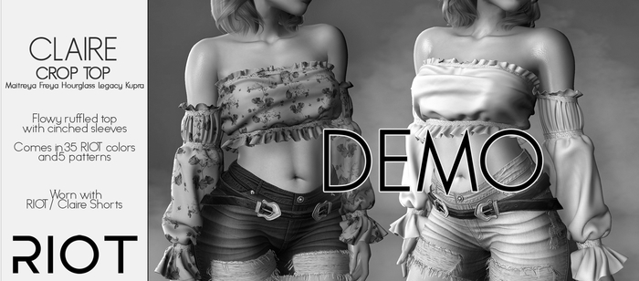 RIOT / Claire Top - Demo