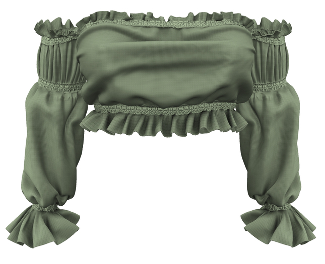 RIOT / Claire Top - Moss