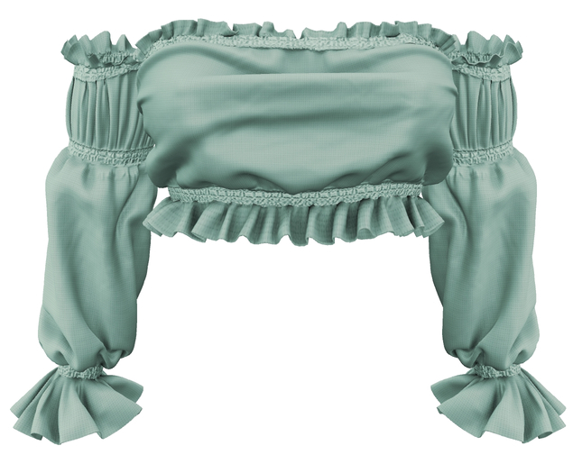 RIOT / Claire Top - Fern