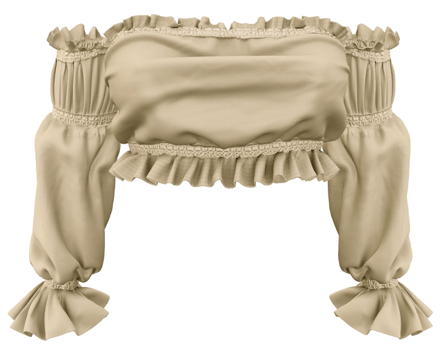 RIOT / Claire Top - Cream