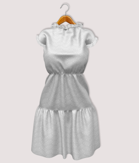 Muesli - Megan Dress - White - add