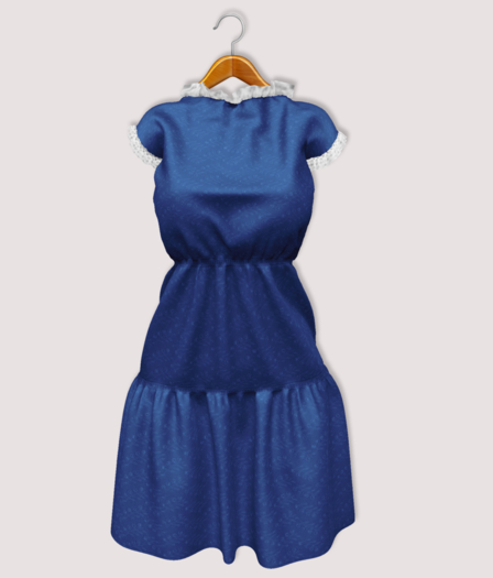 Muesli - Megan Dress - Blue - add