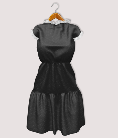 Muesli - Megan Dress - Black - add