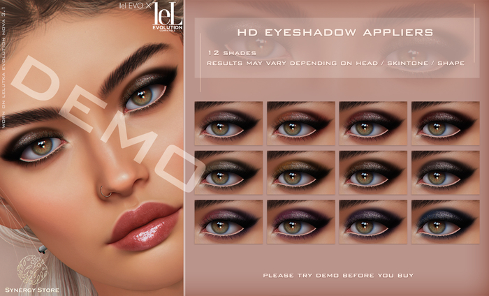 DEMO [SYN] - HD Eyeshadow Derby LELUTKA EVO/EVO X