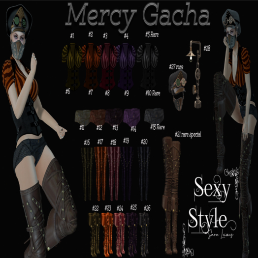 *sEXY sTYLE* MERCY GACHA #15 RARE