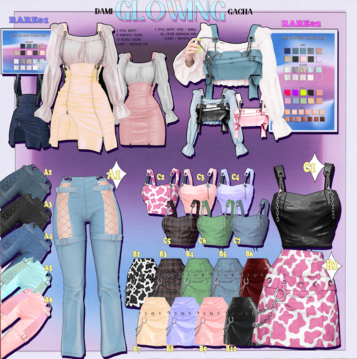 DAMI "GLOWING GACHA" -A4 [MAIITREYA]