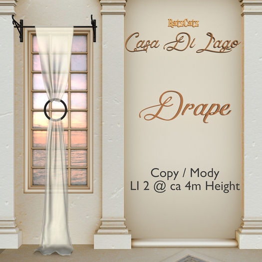 .: RatzCatz :. Casa Di Lago - Drape